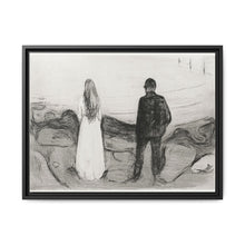 Two Human Beings. The Lonely Ones (1894) by Edvard Munch - NOMADEN ART GALLERY
