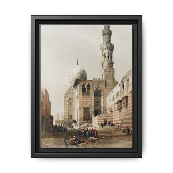 Tombs of the Khalifs (Caliphs) Cairo illustration by David Roberts - NOMADEN ART GALLERY