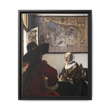Johannes Vermeer’s Officer and Laughing Girl (ca. 1657) - NOMADEN ART GALLERY