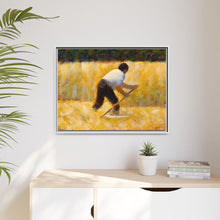 The Mower (ca. 1881–1882) by Georges Seurat