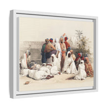 In the slave market at Cairo illustration by David Roberts (1796–1864) - NOMADEN ART GALLERY