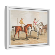Illustration of jockies from The Costume of Yorkshire (1814) by George Walker