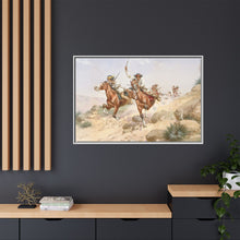 Apache Indians on Horseback by Herman Wendelborg Hansen