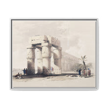 Luxor in upper of Egypt illustration by David Roberts (1796–1864). - NOMADEN ART GALLERY