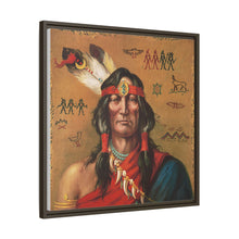 Indian chief portrait illustration