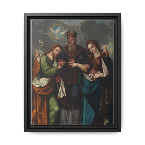 The Marriage of the Virgin (Desposorios de la Virgen) by Pedro Ramírez el Mozo - NOMADEN ART GALLERY
