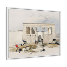 Temple at Wady Dabod (Wadi Dabud) Nubia illustration by David Roberts (1796–1864)