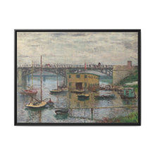Claude Monet's Bridge at Argenteuil on a Gray Day (1876) - NOMADEN ART GALLERY