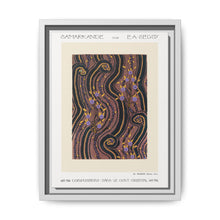Art Deco Flower pattern pochoir print in oriental style - NOMADEN ART GALLERY
