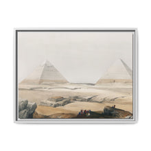 Pyramids of Geezeh (Giza) illustration by David Roberts (1796–1864) - NOMADEN ART GALLERY
