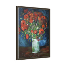 Vincent van Gogh's Vase with Poppies (1886) - NOMADEN ART GALLERY