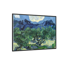 Vincent van Gogh's Olive Trees with the Alpilles in the Background (1889) - NOMADEN ART GALLERY
