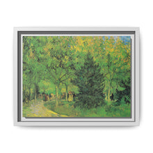Vincent van Gogh's Path in the Park of Arles with Walkers (1888) - NOMADEN ART GALLERY
