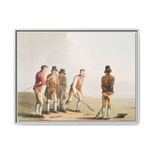 Illustration of nor and spell from The Costume of Yorkshire (1814) by George Walker - NOMADEN ART GALLERY
