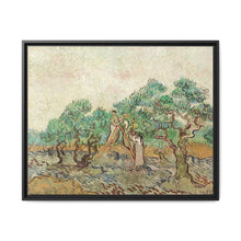 The Olive Orchard (1889) by Vincent van Gogh - Antique Framed Art Print - NOMADEN ART GALLERY