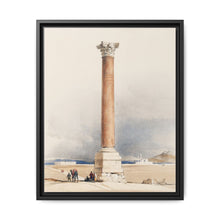 Pompey's Pillar Alexandria illustration by David Roberts (1796–1864). - NOMADEN ART GALLERY