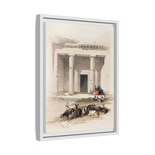 Entrance to the caves of Beni Hasan illustration by David Roberts (1796–1864)