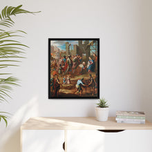 The Adoration of the Kings with Viceroy Pedro de Castro y Figueroa, Duke of La Conquista (La adoracion de los reyes con el virrey Pedro de Castro y Figueroa, duque de la Conquista) by Nicolas Enriquez.
