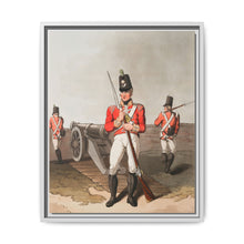 Illustration of East York militia from The Costume of Yorkshire (1814) by George Walker - NOMADEN ART GALLERY