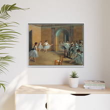 Edgar Degas's The Dance Foyer at the Opera on the rue Le Peletier (1872)