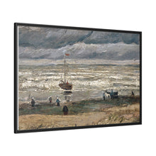 Vincent van Gogh's Beach at Scheveningen in Stormy Weather (1882) - NOMADEN ART GALLERY