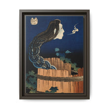 The Plate Mansion by Katsushika Hokusai (1760-1849), a traditional Japanese Ukyio-e style illustration of traditional Japanese folklore ghost, Okiku - NOMADEN ART GALLERY