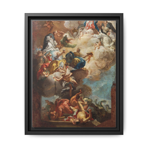 The Glorification of Saint Dominic (1710 - 1785) by Francesco Solimena - NOMADEN ART GALLERY