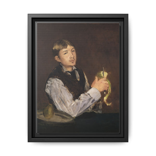 Young Boy Peeling a Pear by Edouard Manet - NOMADEN ART GALLERY