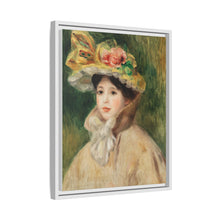 Mujer con Capeline (Femme à la capeline) (principios de la década de 1890) de Pierre-Auguste Renoir