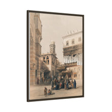 Bazaar of the coppersmiths Cairo illustration by David Roberts (1796–1864)
