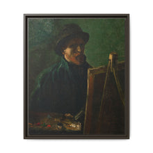 Vincent van Gogh's Self-Portrait with Dark Felt Hat at the Easel (1886) - NOMADEN ART GALLERY