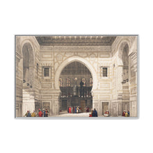 Interior of the mosque of the Sultan the Ghoree illustration by David Roberts (1796–1864) - NOMADEN ART GALLERY