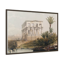 The hypaethral temple at Philae called the Bed of Pharaoh illustration by David Roberts (1796–1864)