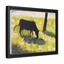 Black Cow in a Meadow (ca. 1881) by Georges Seurat