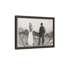 Two Human Beings. The Lonely Ones (1894) by Edvard Munch - NOMADEN ART GALLERY