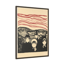 Edvard Munch's Anxiety (Angst) (1896) - NOMADEN ART GALLERY