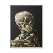 Vincent van Gogh's (1886) Head of a skeleton with a burning cigarette. - NOMADEN ART GALLERY