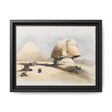 The Great Sphinx Pyramids of Gezeeh illustration bby David Roberts (1796–1864) - NOMADEN ART GALLERY