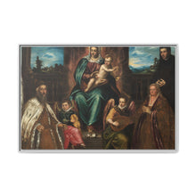 Doge Alvise Mocenigo and Family before the Madonna and Child (c. 1575) by Jacopo Tintoretto - NOMADEN ART GALLERY