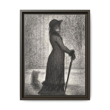Georges Seurat's Woman Strolling (1884) - NOMADEN ART GALLERY