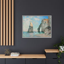 Claude Monet's The Cliffs at Étretat (1885) - NOMADEN ART GALLERY