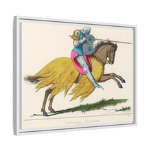French Knight, 14th Century: Vintage Equestrian Art by Paul Mercuri (1860)