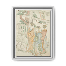 Visitors to the Hachiman shrine by Katsushika Hokusai - NOMADEN ART GALLERY