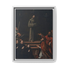 Saint Francis Appearing before Pope Nicholas V, with Donors (La aparicion de san Francisco al Papa Nicolas V, con donantes) by Antonio Montufar - NOMADEN ART GALLERY