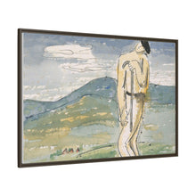 A weary pilgrim (1936) watercolor by Mikulas Galanda