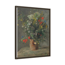 Flores en un jarrón (c. 1866), cuadro de alta resolución de Pierre-Auguste Renoir 