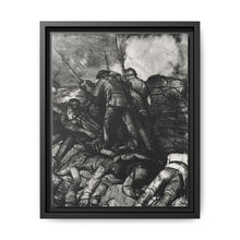 The charge, right detail, second state (1918) print in high resolution by George Wesley Bellows - NOMADEN ART GALLERY