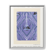Art Deco fountain pattern pochoir print in oriental style. Original from our own 1914 edition of Samarkande - NOMADEN ART GALLERY