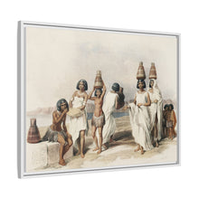 Nubian women at Kortie on the Nile illustration by David Roberts (1796–1864)