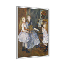 The Daughters of Catulle Mendès, Huguette (1871–1964), Claudine (1876–1937), and Helyonne (1879–1955) (1888) by Pierre-Auguste Renoir